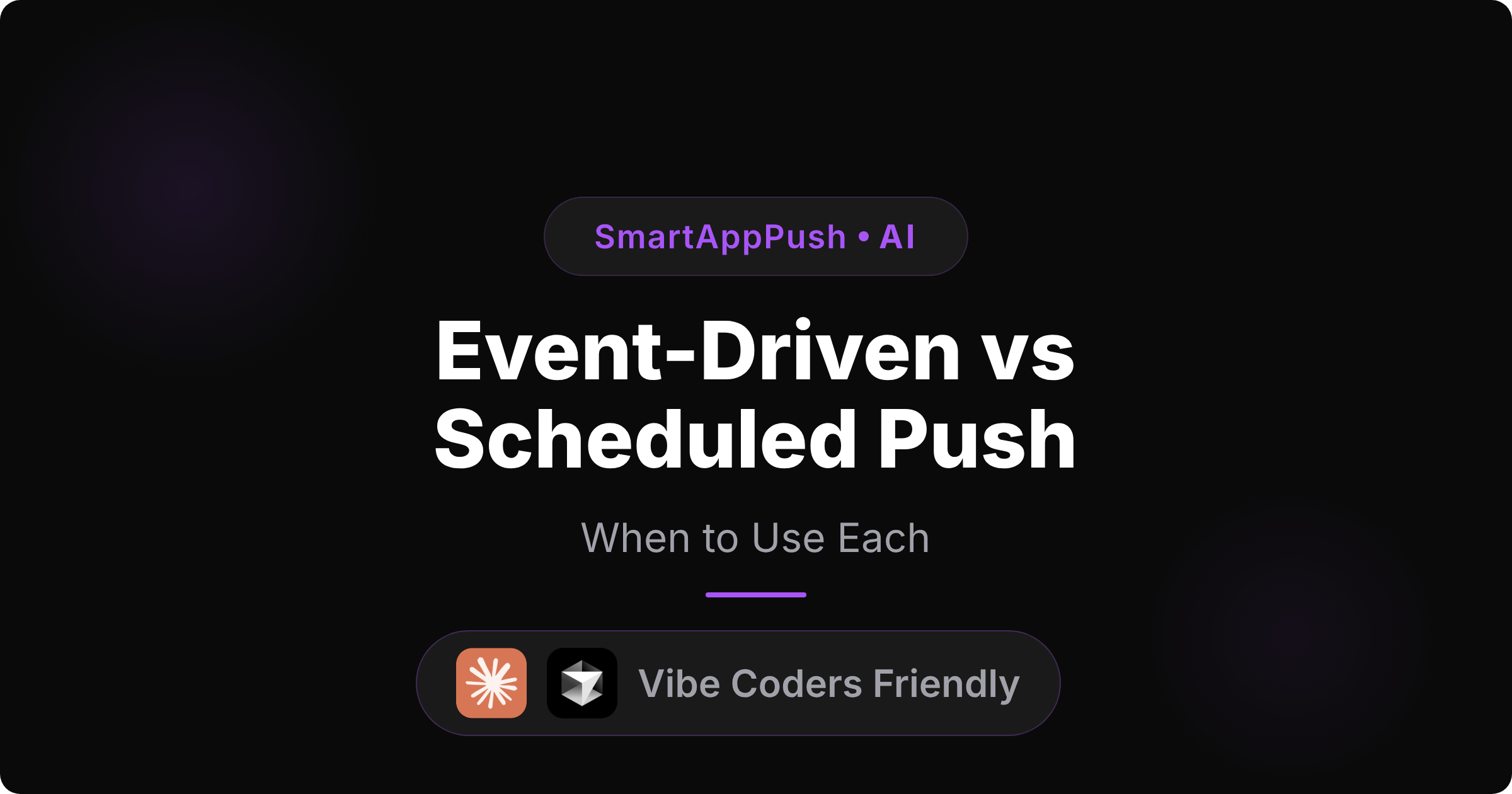 Event-Driven vs Scheduled Push Notifications: When to Use Each ...